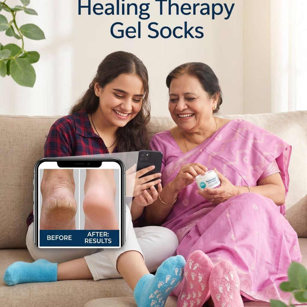 Heel Healing Therapy Gel Socks | 🔥FLAT 50% SAVINGS🔥
