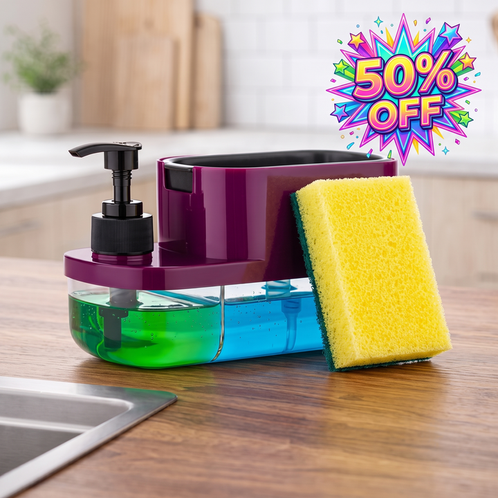 3 in 1 Soap Dispenser for Kitchen