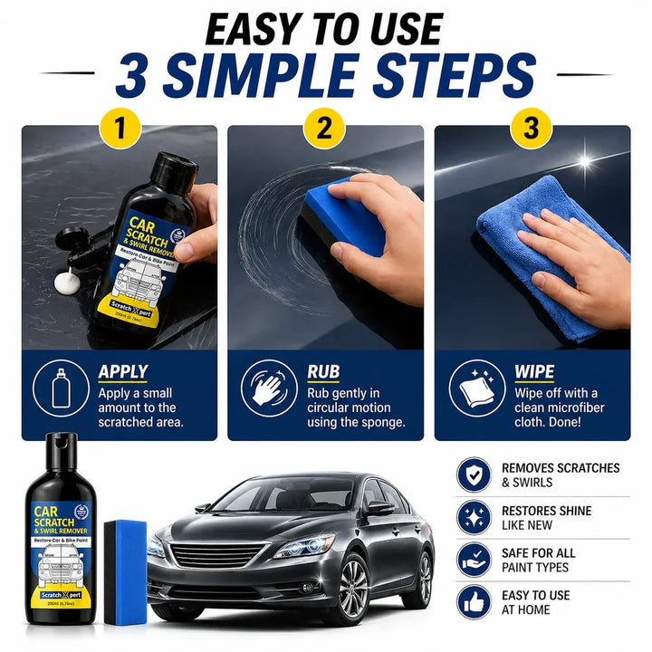 Car Body Scratch Remover Compound | 🔥Buy 1 Get 1 Free🔥