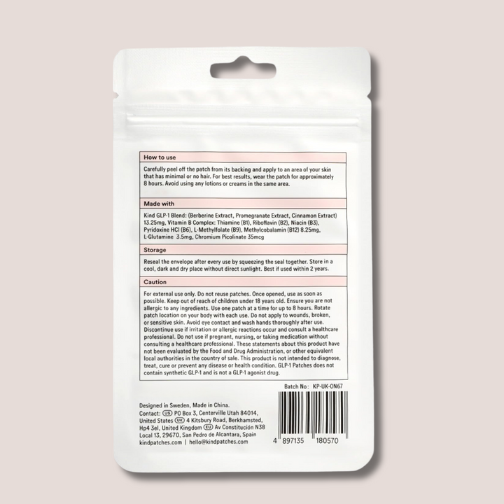 GLP - 1 Weight Management Patches - 10 patches |🔥BUY 1 GET 1 FREE🔥