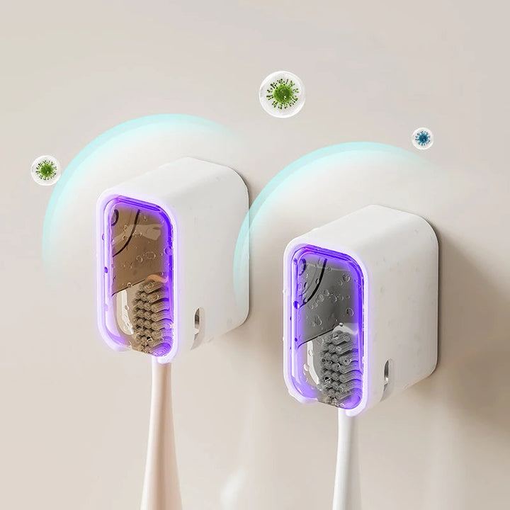 Self Adhesive Dust-proof Toothbrush Holder |  Flat 50% Off 🔥