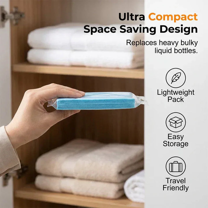 Fast-Dissolving Surface Cleaning Sheets | Multi-Surface &amp; Antibacterial