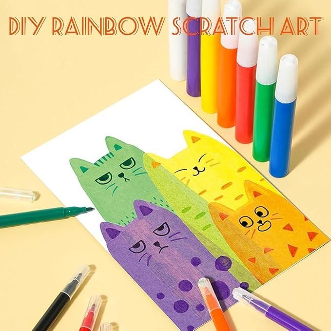 Rainbow Dot Painting Art Kits | 🔥FLAT 50% SAVING🔥