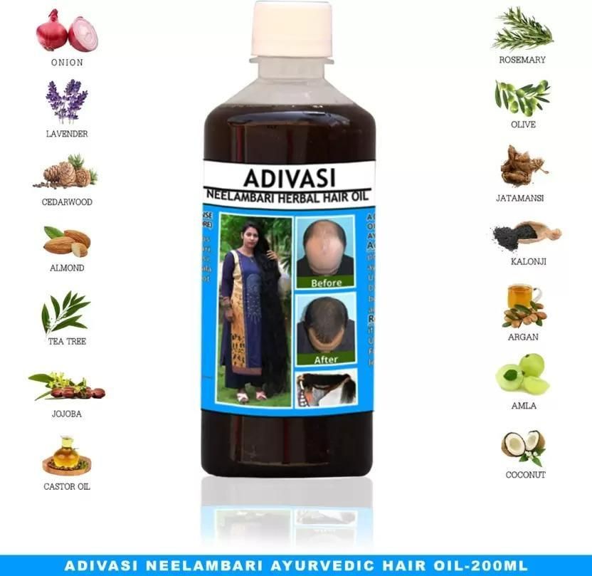 Adivasi Neelabari Herbal Hair Oil | 🔥BUY 1 GET 1 FREE🔥