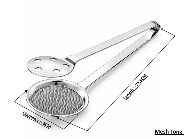 2 in 1 Frying and Strainer Tong - 🪔Diwali Sale 50% off🪔