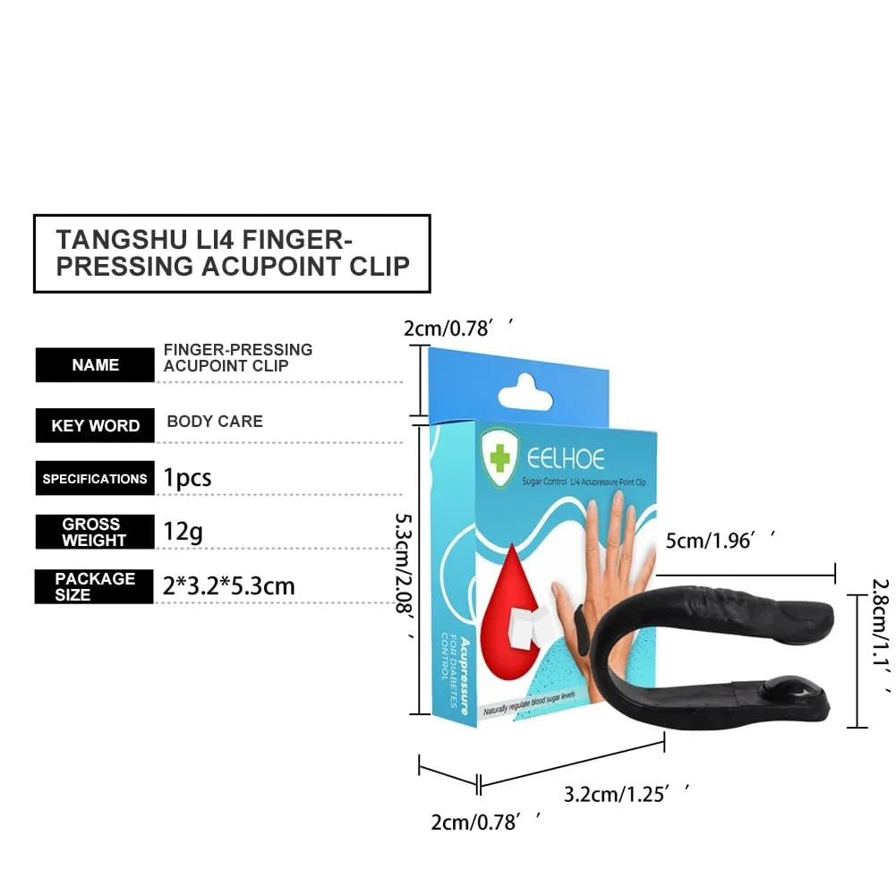 LI4 Acupressure Point Clip for Sugar Control - 🔥BUY 1 GET 1 FREE🔥