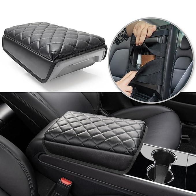 Premium Leather Waterproof Armrest Cover Protector