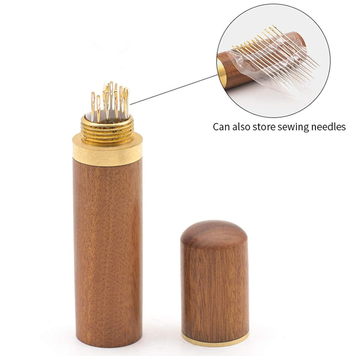 Self Threading Needles with Wooden Storage Case |🔥BUY 1 GET 1 FREE🔥