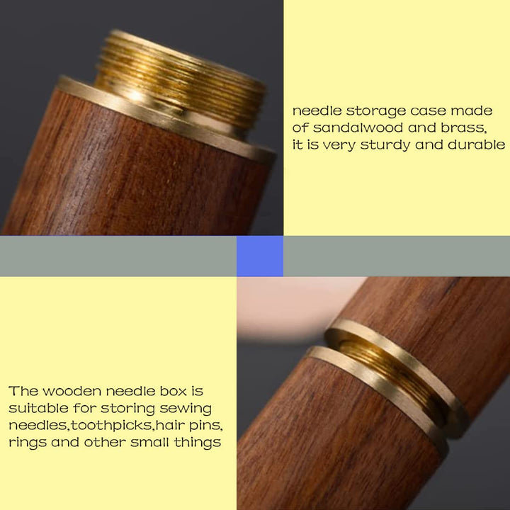 Self Threading Needles with Wooden Storage Case |🔥BUY 1 GET 1 FREE🔥