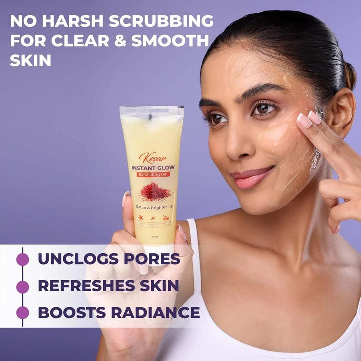 GlowKesar - Kesar & Haldi Tan Clear Gel