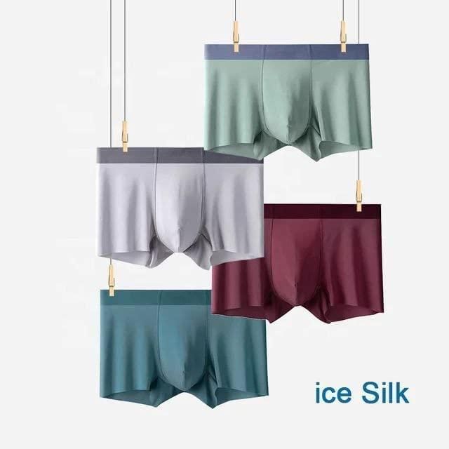 Men's Ice Silk Briefs Boxers | 🔥Pack of 5🔥