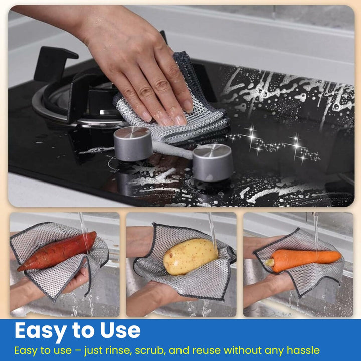 Multipurpose Wire Dishwashing Cleaning Rag |⏰Limited Period Offer⏰