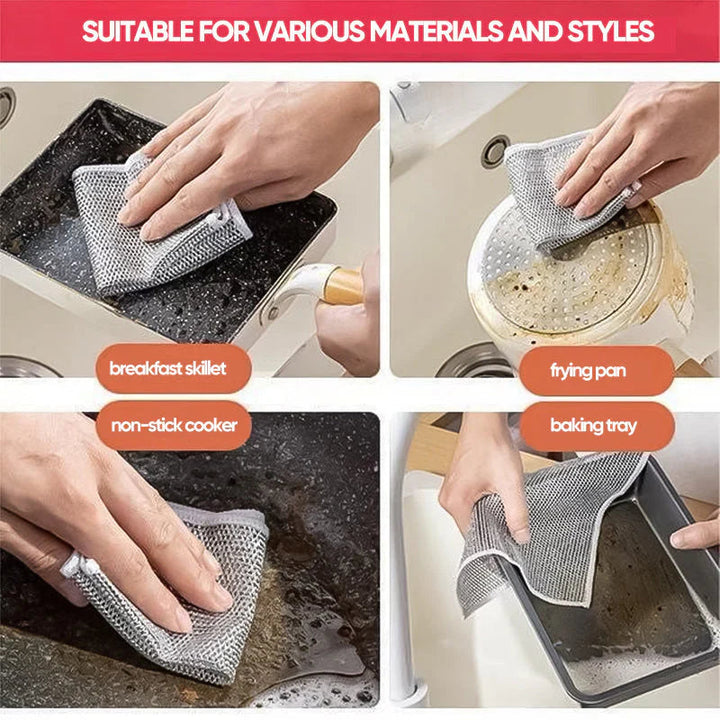 Multipurpose Wire Dishwashing Cleaning Rag |⏰Limited Period Offer⏰