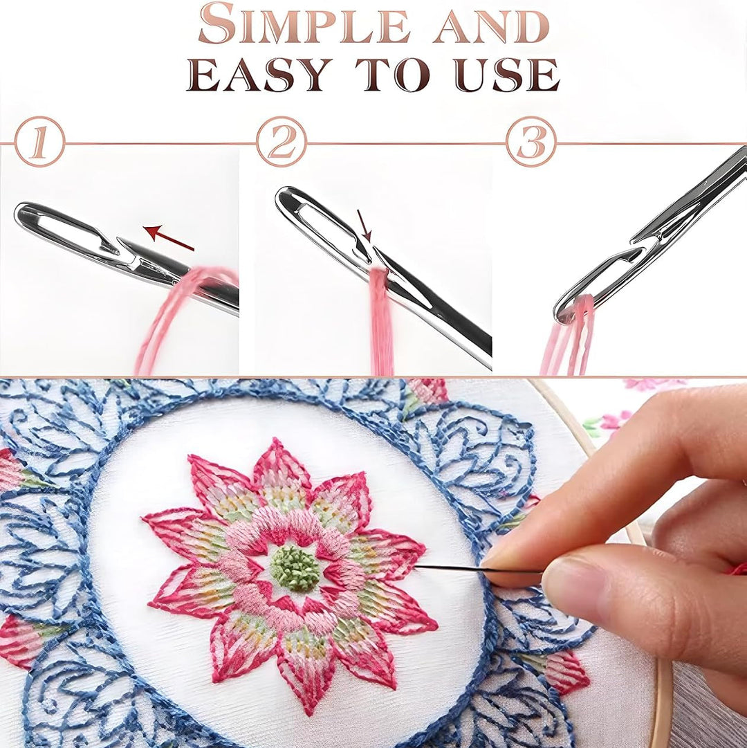 Self Threading Needles | FREE Snap Button Kit 🔥