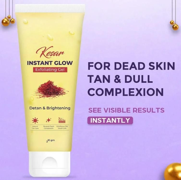 GlowKesar - Kesar & Haldi Tan Clear Gel