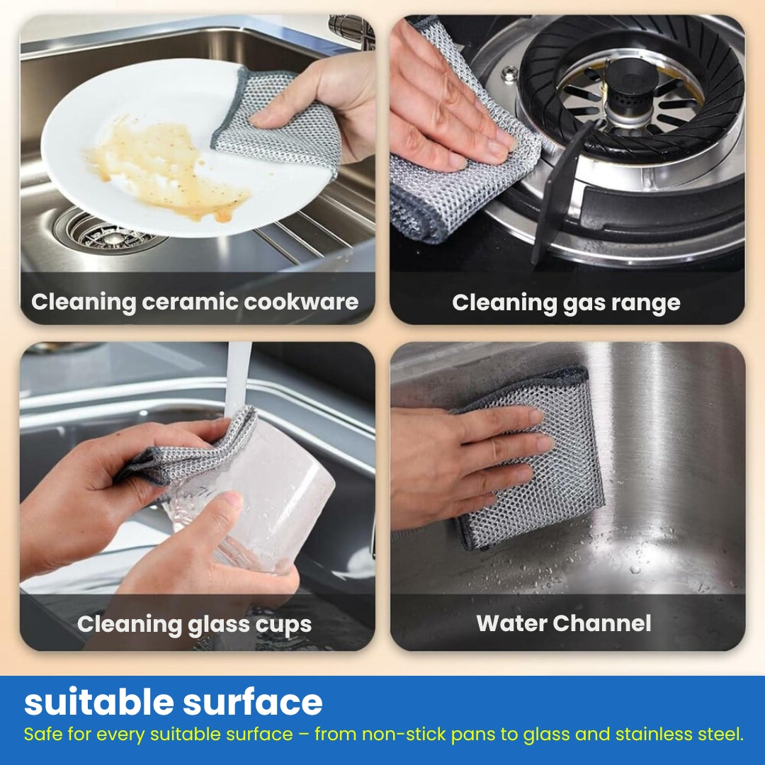 Multifunctional Non-scratch Wire Dishcloth (50% Discount + COD)