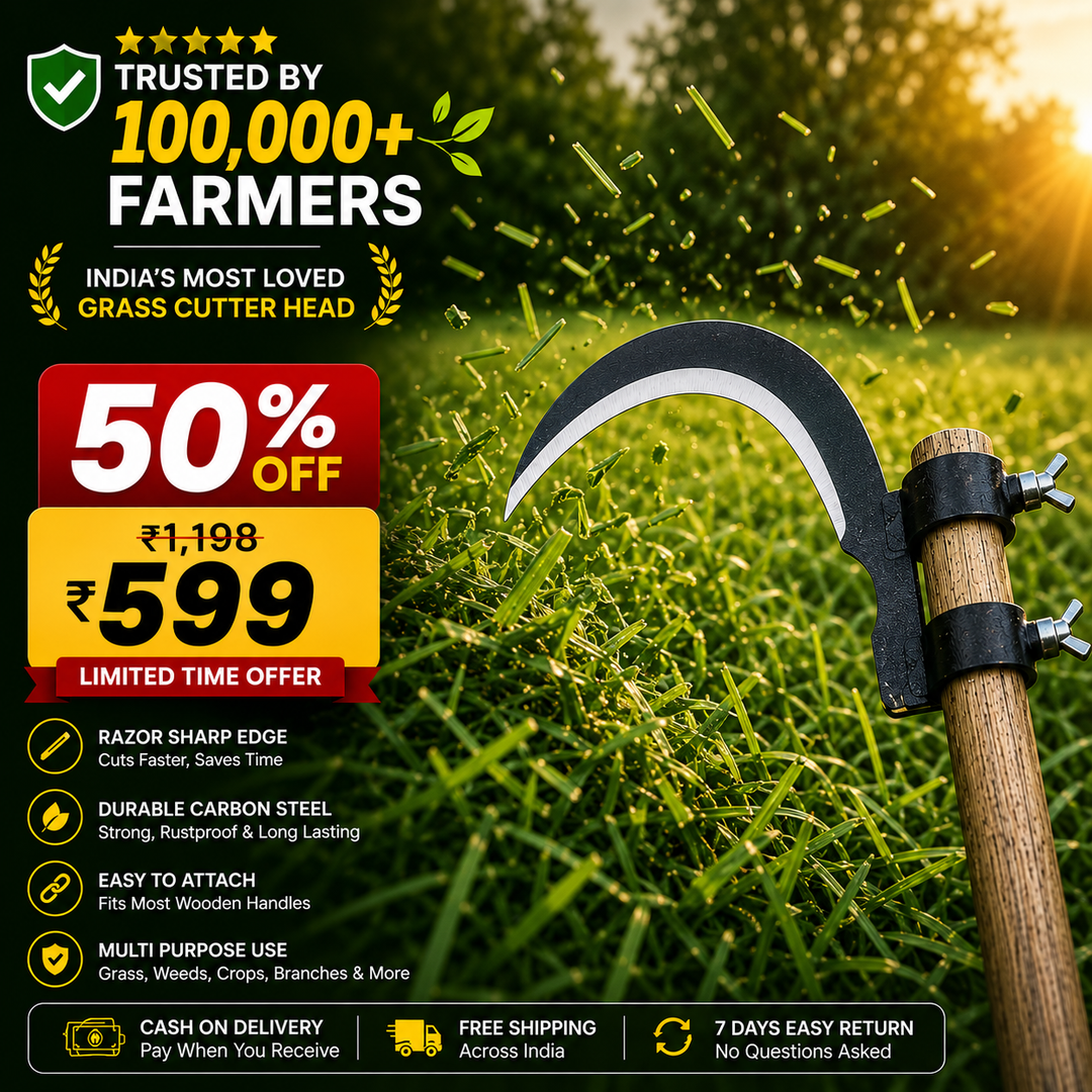 GreenEdge - Heavy Duty Steel Grass Cutter Head