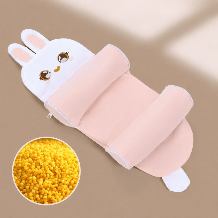 Baby Head Shaping Pillow | Adjustable &amp; Cotton Comfort |🔥Flat 50% OFF 🔥