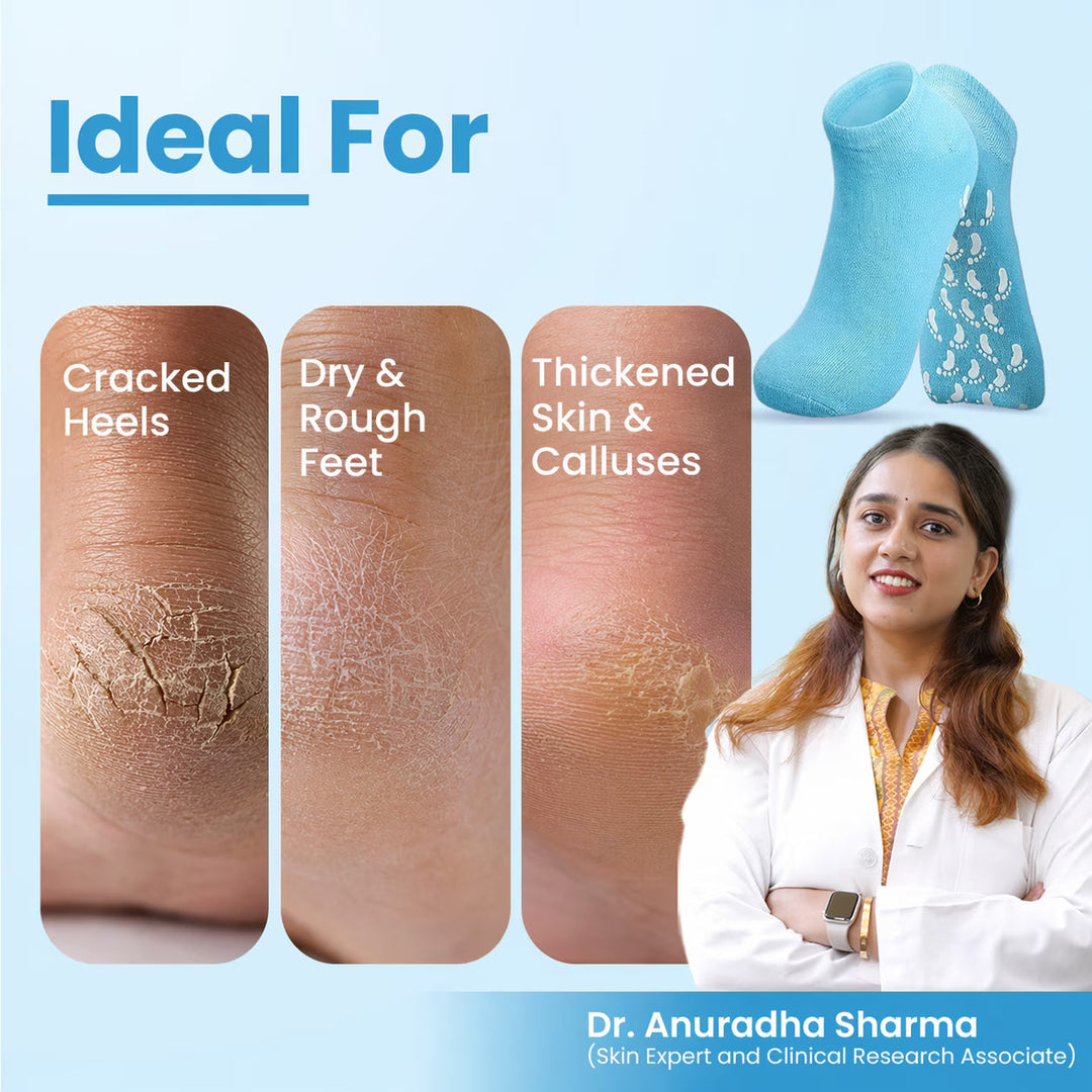 Heel Healing Therapy Gel Socks | 🔥FLAT 50% SAVINGS🔥
