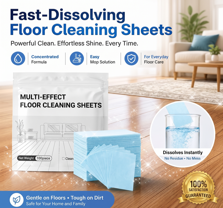 Fast-Dissolving Surface Cleaning Sheets | Multi-Surface &amp; Antibacterial