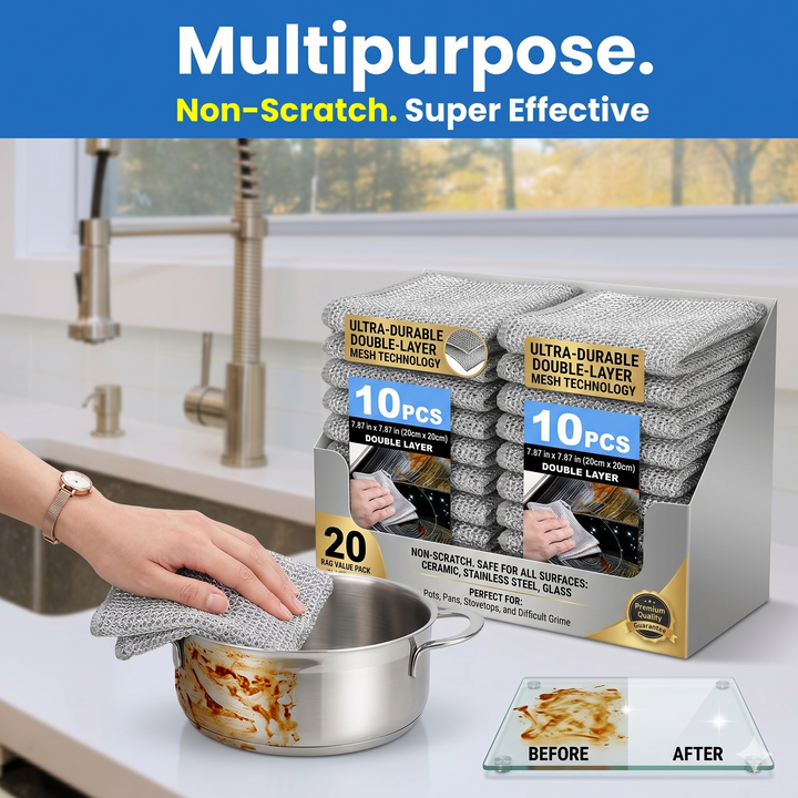 Multipurpose Wire Dishwashing Cleaning Rag |⏰Limited Period Offer⏰