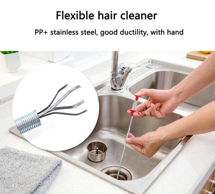 Drainage Block Remover Spring Pipe Cleaner Tool |🔥BUY 1 GET 1 FREE🔥