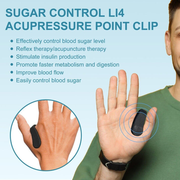 LI4 Acupressure Point Clip for Sugar Control - 🔥BUY 1 GET 1 FREE🔥