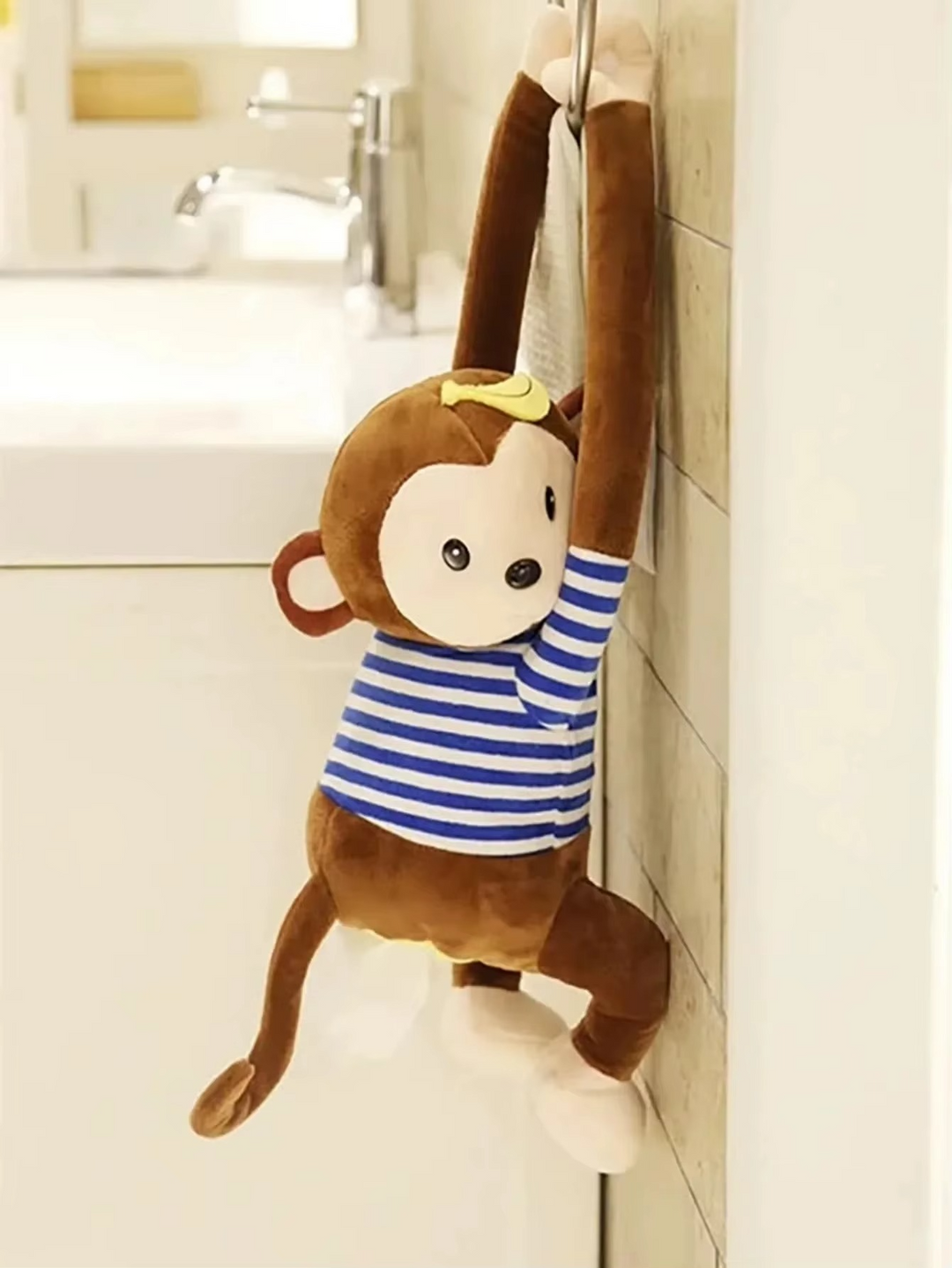 Hanging Monkey Tissue Holder