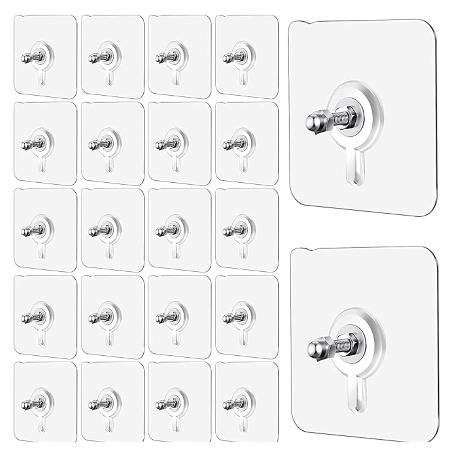 NO DRILLING SCREW WALL HOOKS |🔥PACK OF 10 PCS🔥