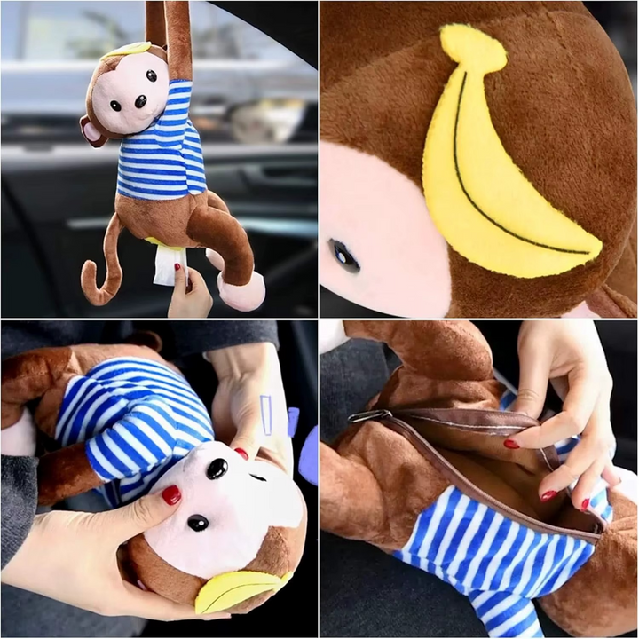 Hanging Monkey Tissue Holder