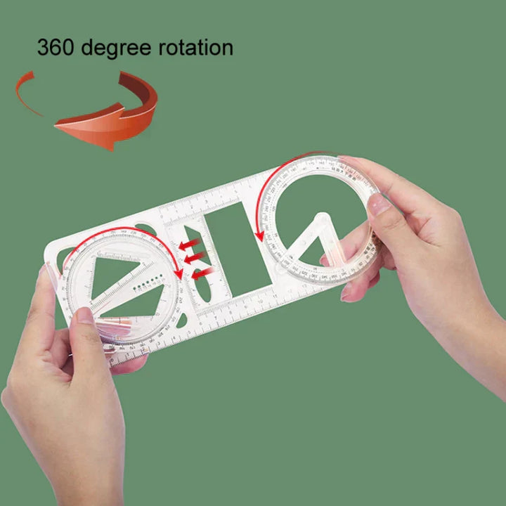 Multifunctional Geometry Ruler | 🔥FLAT 50% OFF SAVING🔥