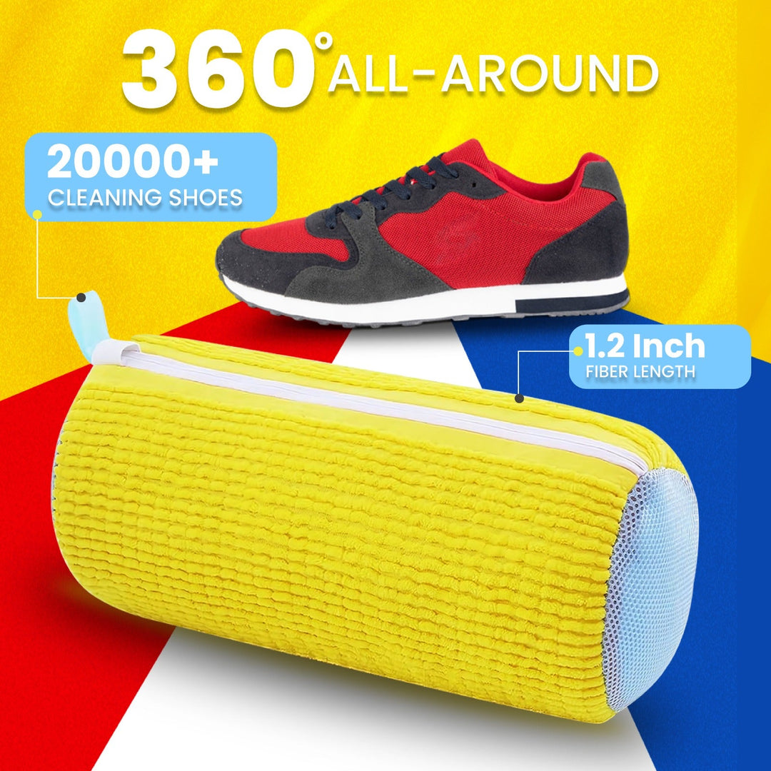 SneakyClean Shoe Washing Bag - Microfiber Cleaning Bag