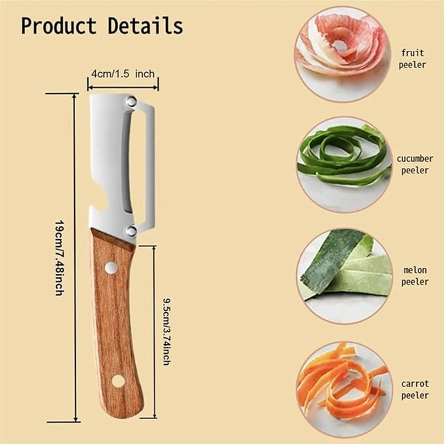 Multi-Functional Vegetable Peeler