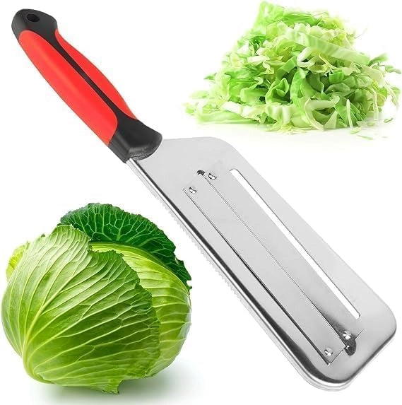 2-Blade Vegetable Cutter &amp; Slicer Multi-Functional Slicing Knife with Peeler