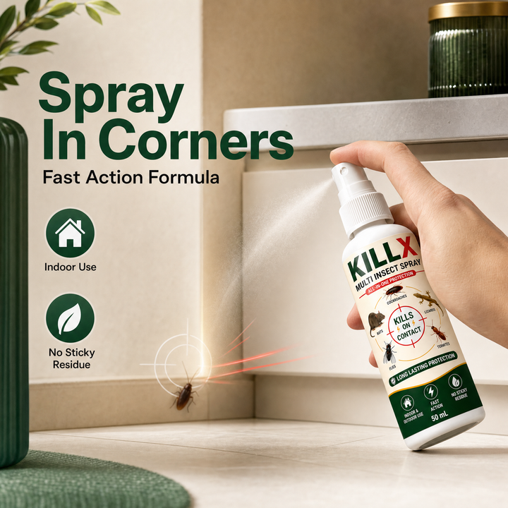 KillX Multi Insect Spray | One Protection against all Insects