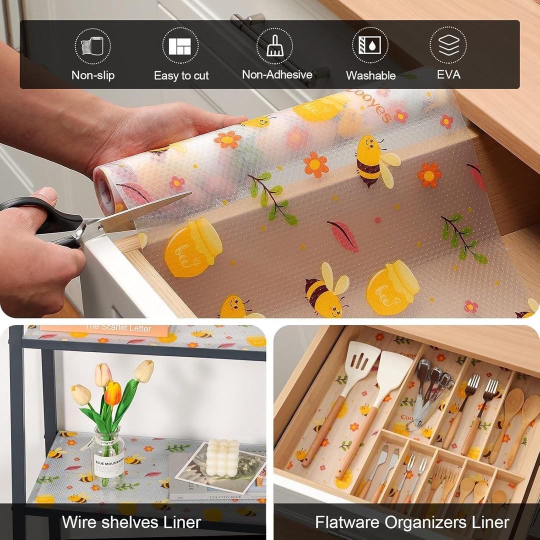 DryGrip™ Anti-Slip Waterproof Cabinet & Drawer Liner