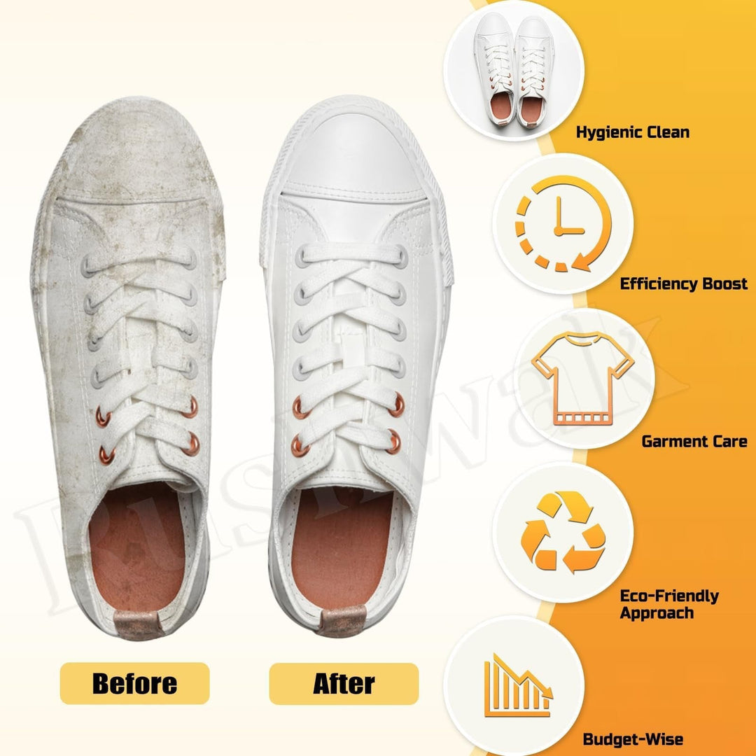 SneakyClean Shoe Washing Bag - Microfiber Cleaning Bag
