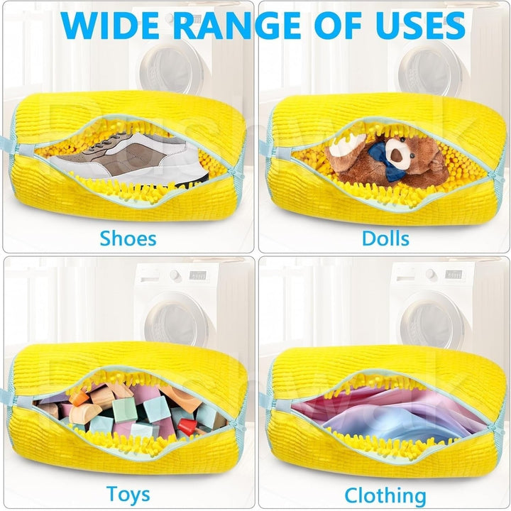 SneakyClean Shoe Washing Bag - Microfiber Cleaning Bag
