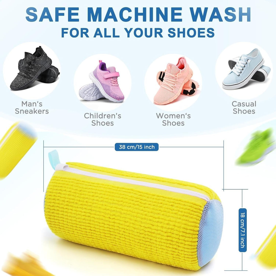 SneakyClean Shoe Washing Bag - Microfiber Cleaning Bag