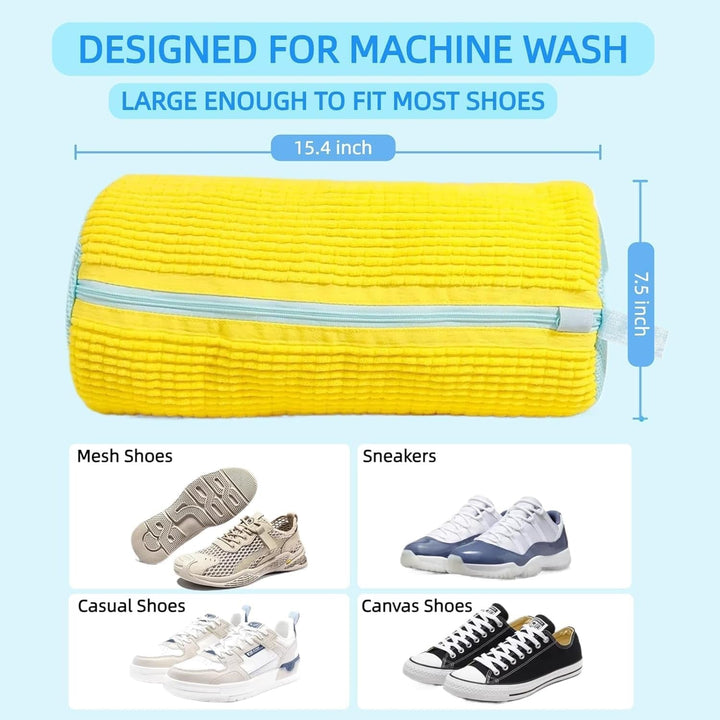 SneakyClean Shoe Washing Bag - Microfiber Cleaning Bag