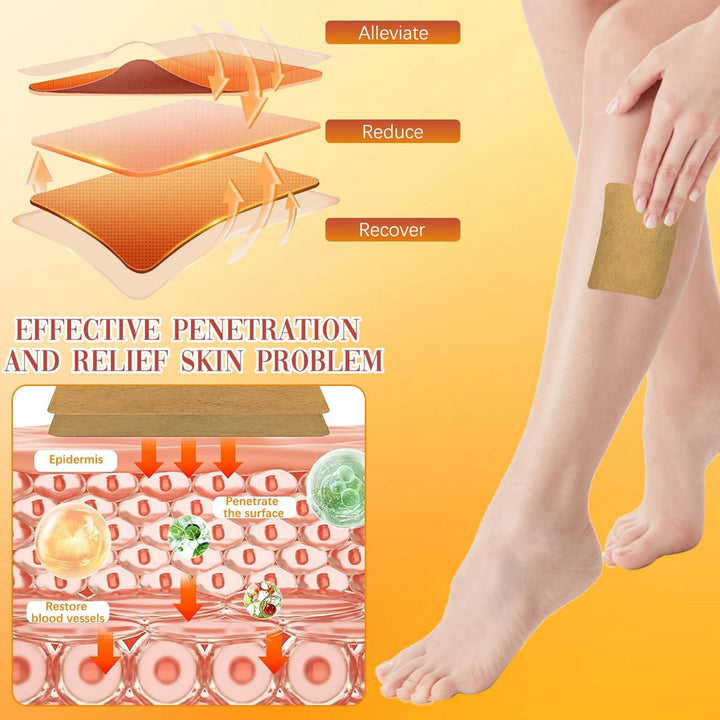 VeinEase™ -Turmeric Varicose Vein Patches | 🔥BUY 1 GET 1 FREE🔥