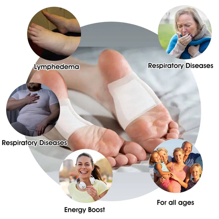 Bee Venom Lymphatic Drainage &amp; Slimming Foot Patches | 🔥Buy 1 Get 1 Free🔥