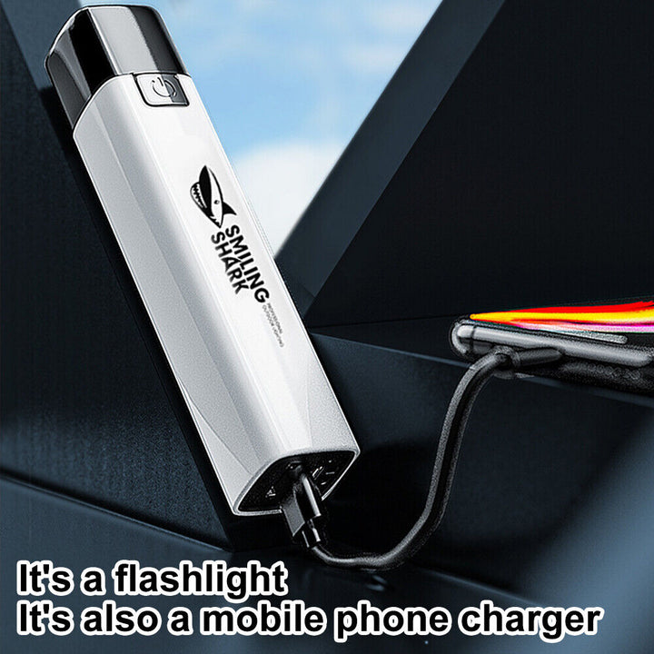 Rechargeable Led Emergency Pocket Flashlight Torch,