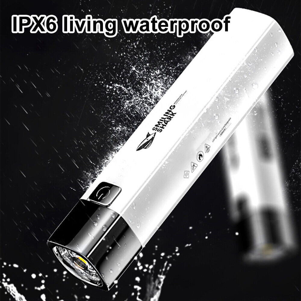 Rechargeable Led Emergency Pocket Flashlight Torch,