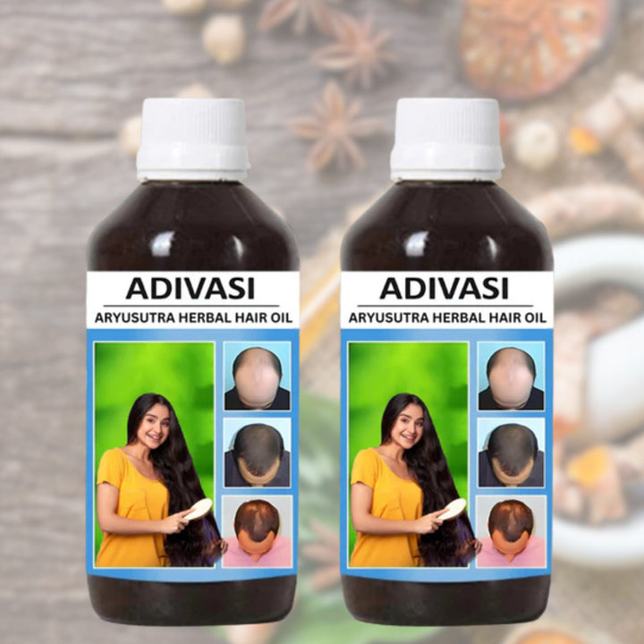 Adivasi Neelgiri Herbal Hair Oil 250ML (Buy 1 Get 1 Free)