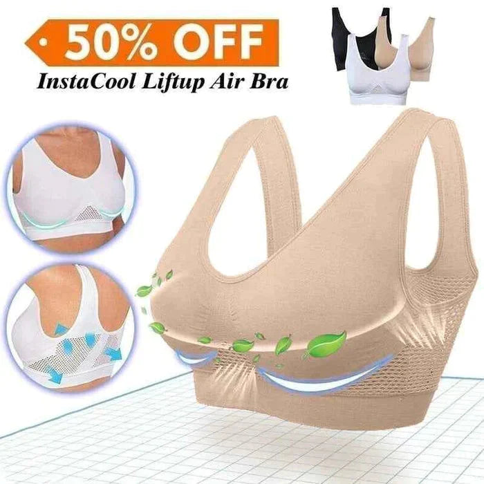 NON-PADDED COTTON AIR BRA