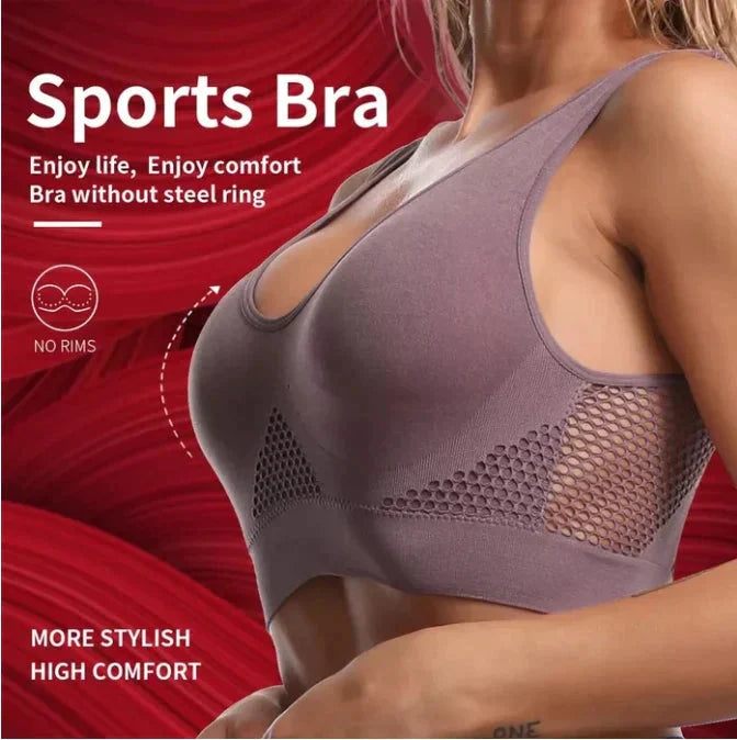 NON-PADDED COTTON AIR BRA