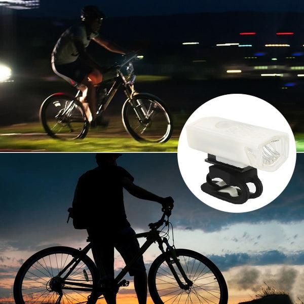 Arsha lifestyle USB Rechargeable Bicycle Light Set 400 Lumen Super Bright Headlight Front Lights