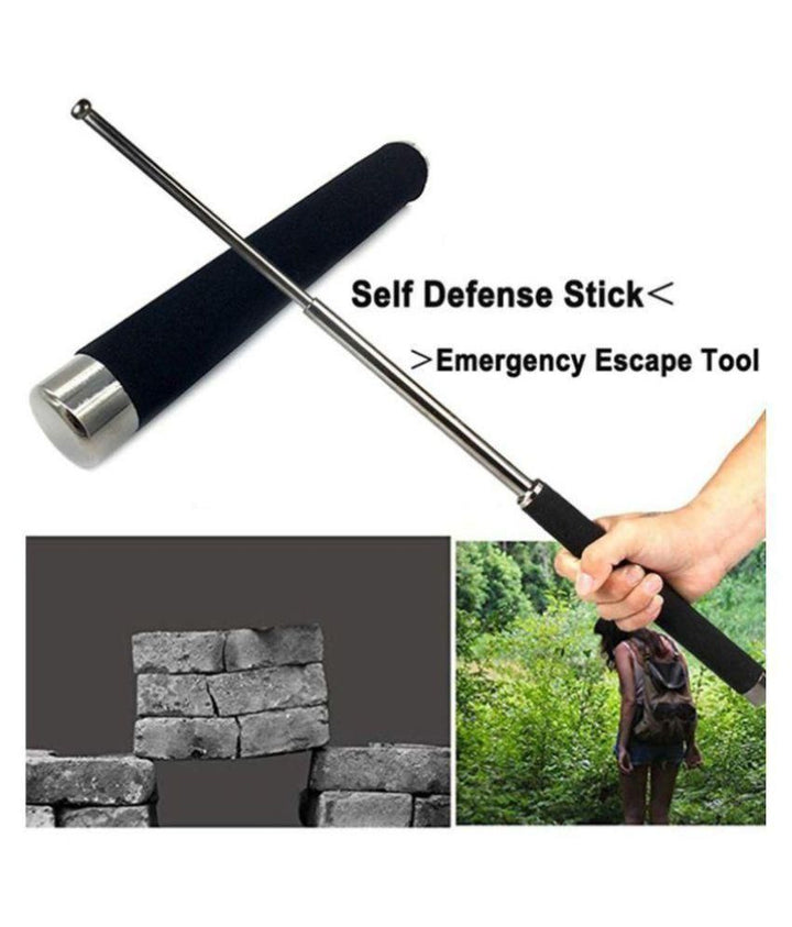 PREMIUM METAL SELF DEFENSE STICK (Heavy Metal and Extendable)