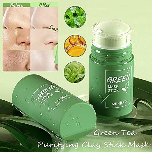 Green Tea Cleansing Mask Stick For Face